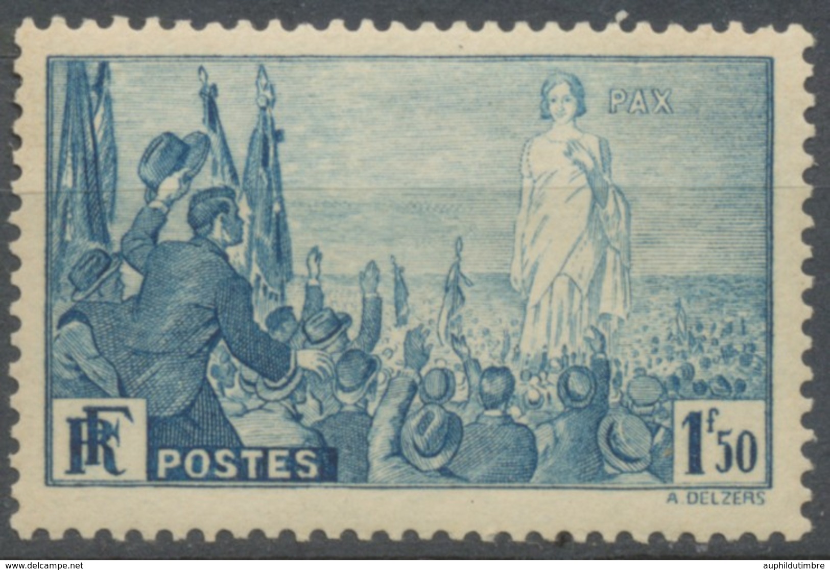 Rassemblement Universel Pour La Paix, à Paris. 1f.50 Bleu Neuf Luxe ** Y328 - Unused Stamps