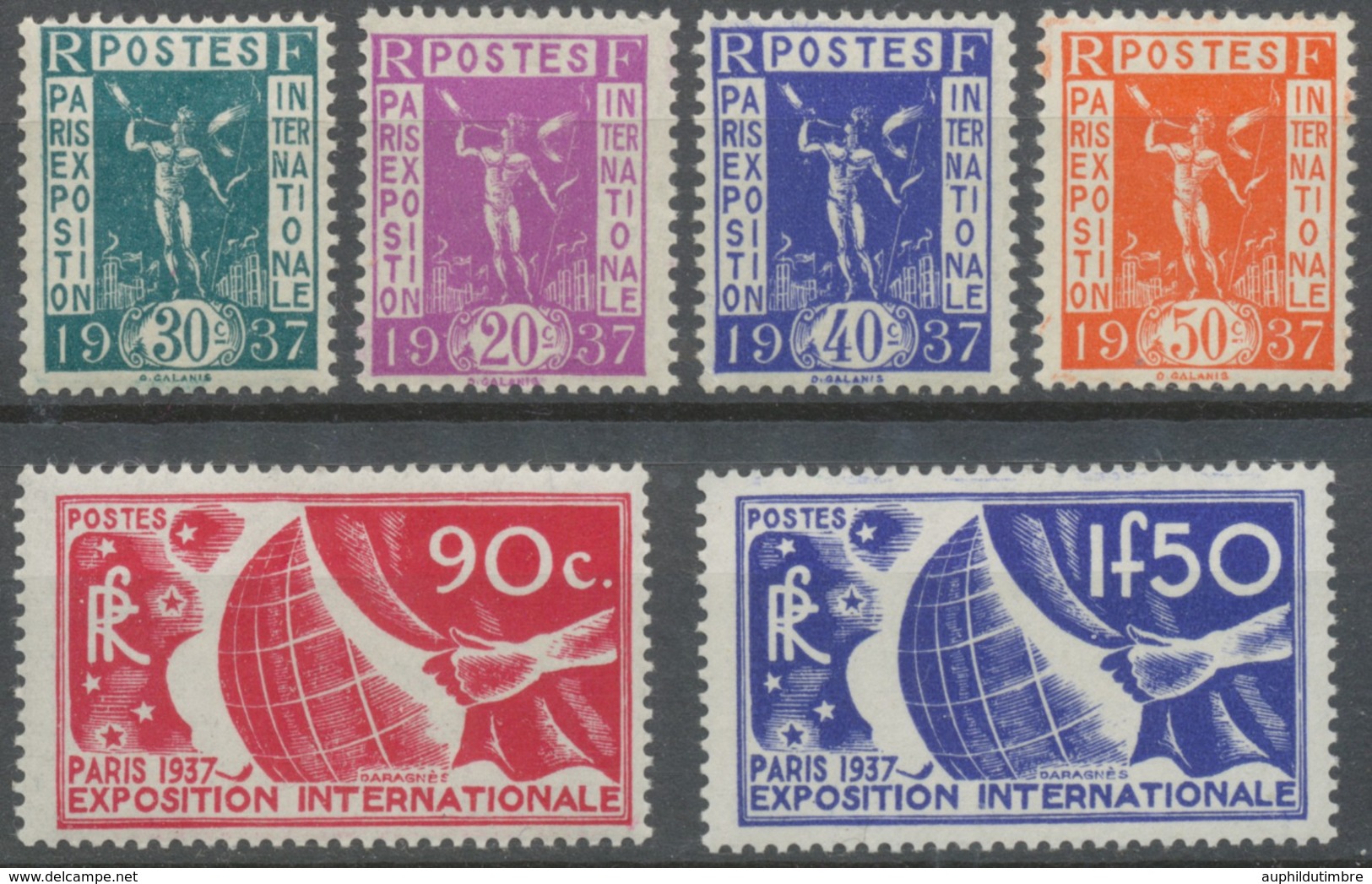 Propagande Pour L'Exposition Internationale De Paris, 1937. Neuf Luxe ** Y327S - Unused Stamps