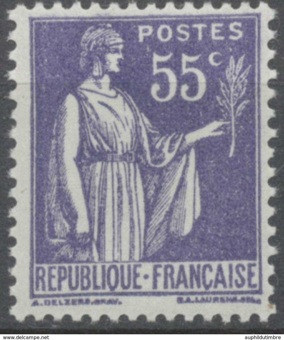 Type Paix. 55c. Violet Neuf Luxe ** Y363 - Unused Stamps