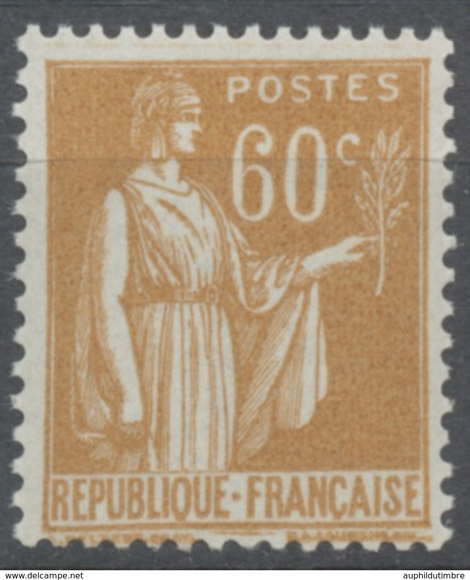 Type Paix. 60c. Bistre Neuf Luxe ** Y364 - Unused Stamps