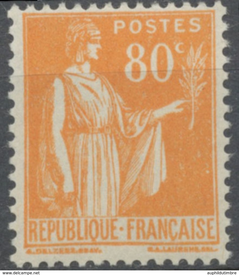 Type Paix. 80c. Orange Neuf Luxe ** Y366 - Unused Stamps