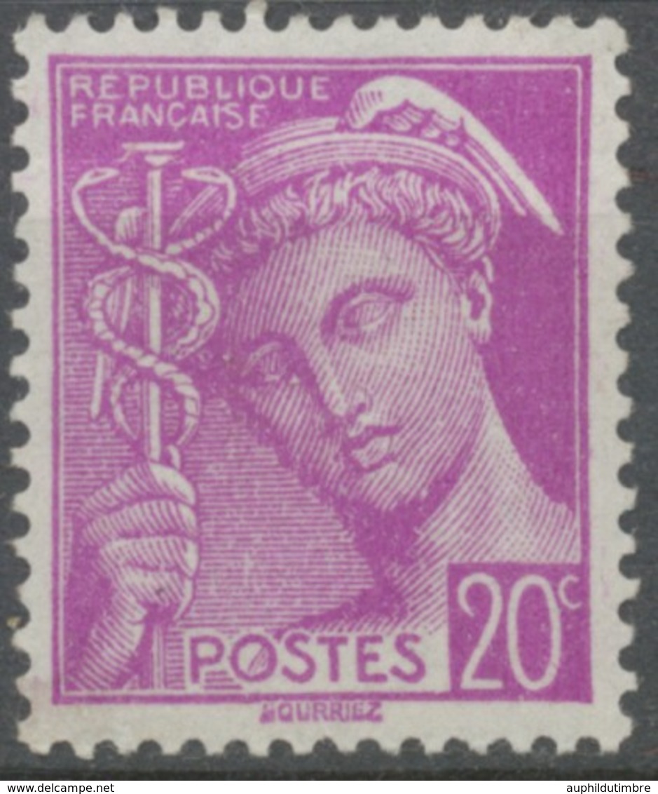 Type Mercure. 20c. Lilas Neuf Luxe ** Y410 - Neufs