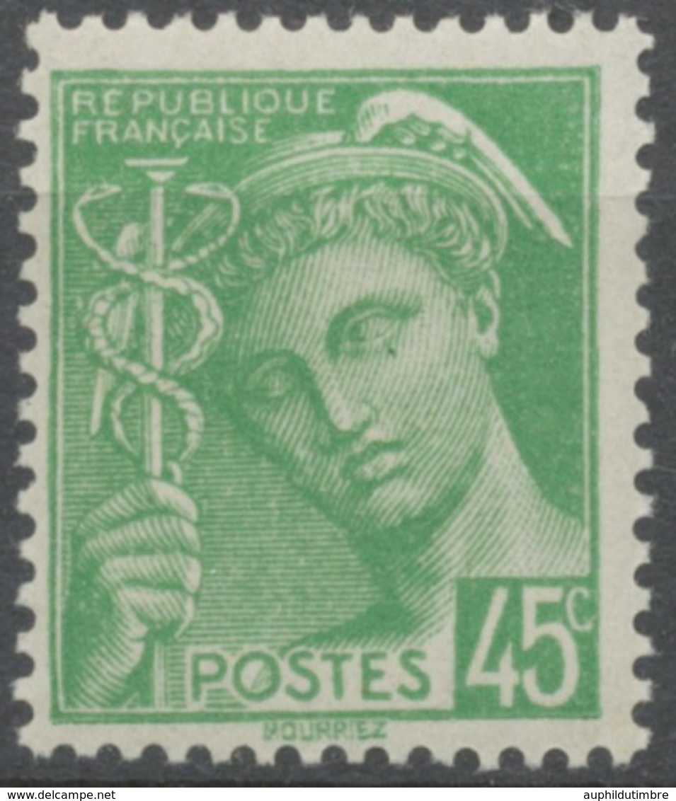 Type Mercure. 45c. Vert-jaune Neuf Luxe ** Y414 - Unused Stamps