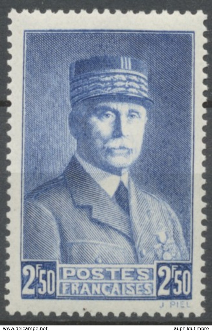Effigie Du Maréchal Pétain. 2f50 Outremer Neuf Luxe ** Y473 - Unused Stamps