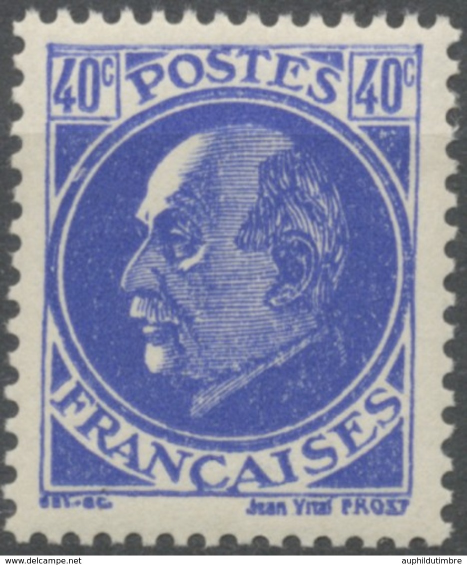 Effigies Du Maréchal Pétain. 40c. Outremer (Type Prost) Neuf Luxe ** Y507 - Unused Stamps