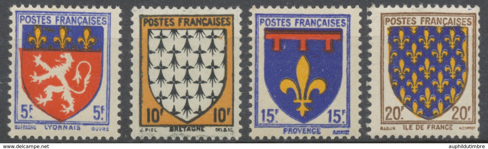 Série Armoiries De Provinces (I) 4 Valeurs Neuf Luxe ** Y575S - Unused Stamps