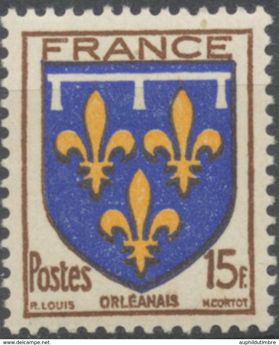 Armoiries De Provinces (II) Orléanais. 15f. Brun, Bleu Et Jaune Neuf Luxe ** Y604 - Unused Stamps