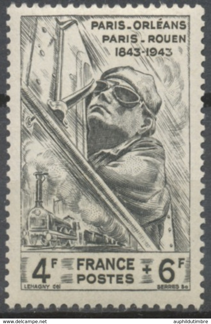 Au Profit Du Secours National.  4f.+6f. Noir Neuf Luxe ** Y618 - Unused Stamps