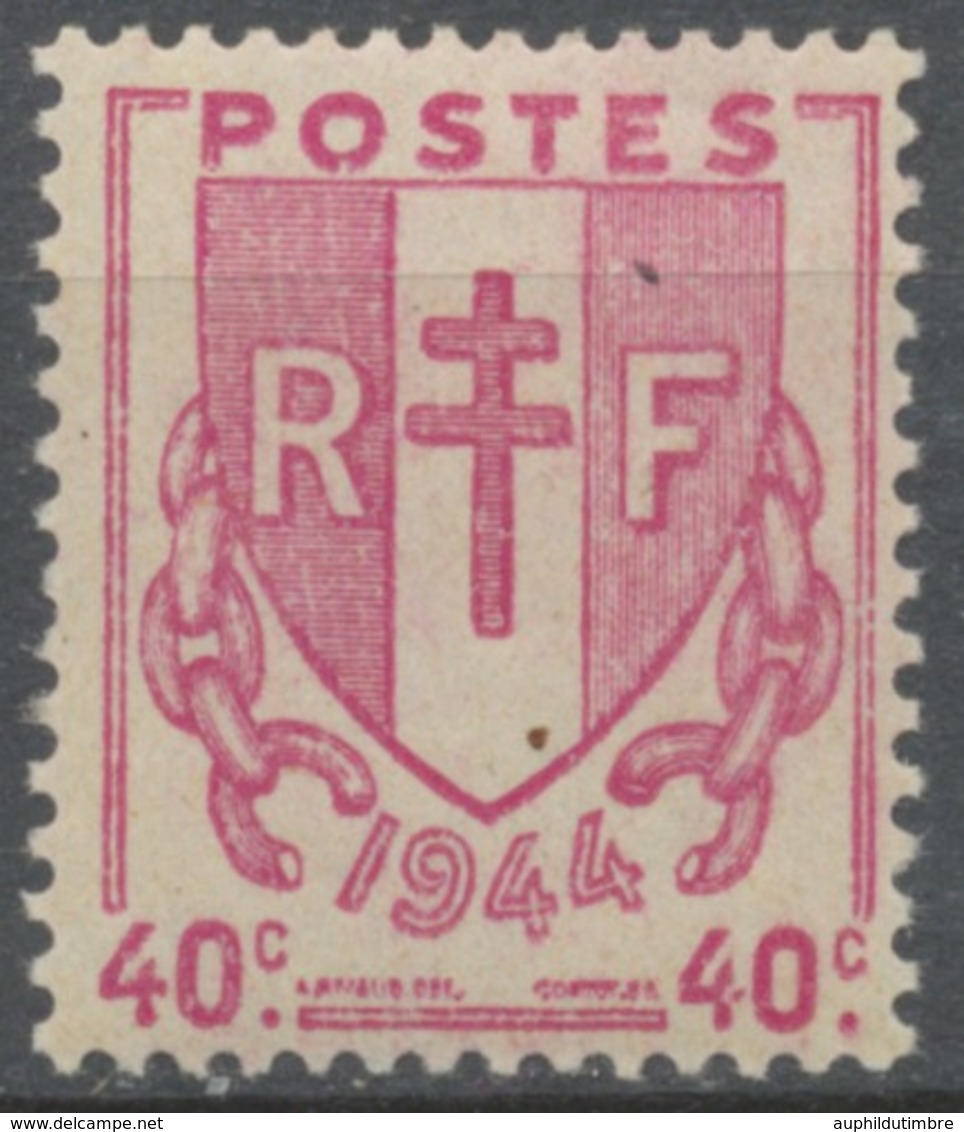 IV° République. Type Chaînes Brisées 40c. Lilas-rose Neuf Luxe ** Y672 - Neufs