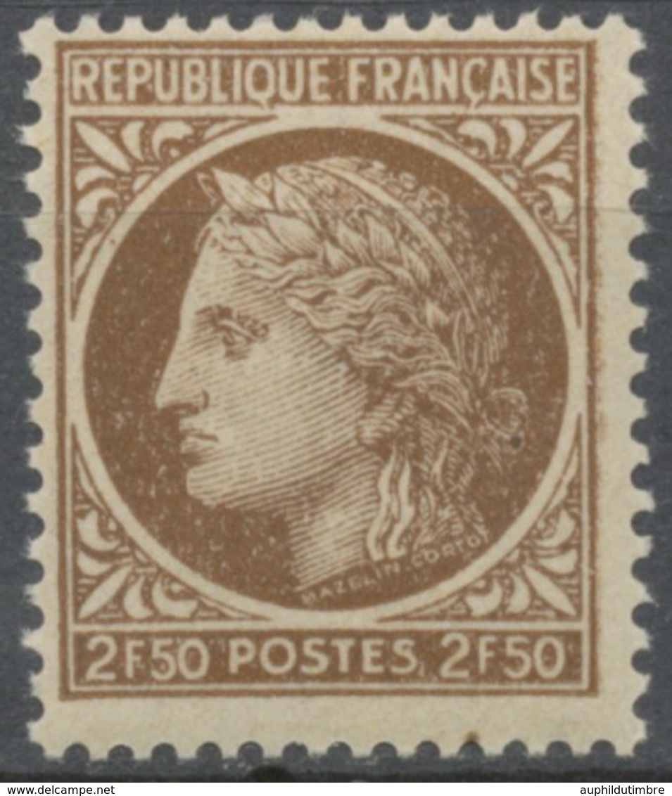 IV° République. Type Cérès De Mazelin 2f.50 Brun Neuf Luxe ** Y681 - Ungebraucht