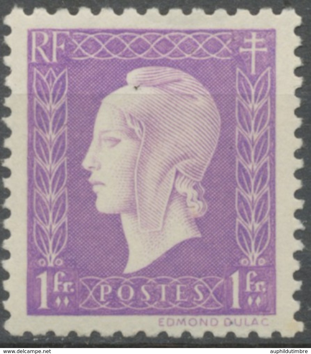 Série De Londres. Marianne De Dulac. 1f. Lilas Neuf Luxe ** Y689 - Unused Stamps