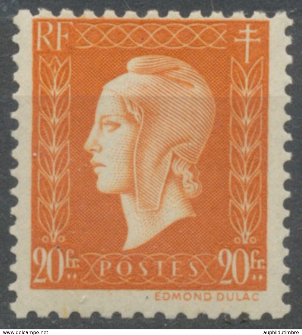 Série De Londres. Marianne De Dulac 20f. Brun-orange Neuf Luxe ** Y700 - Unused Stamps