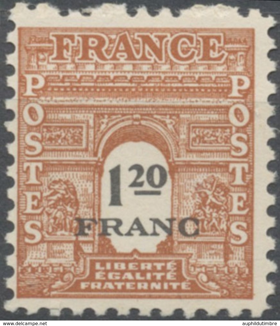 Type Arc De Triomphe De 1944. 2e Série.  1f.20 Brun Neuf Luxe ** Y707 - Ungebraucht