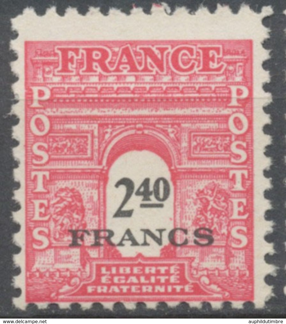 Type Arc De Triomphe De 1944. 2e Série.  2f.40 Rose Carminé Neuf Luxe ** Y710 - Unused Stamps