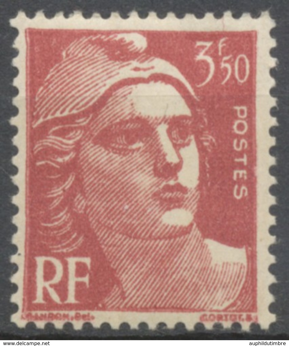 Marianne De Gandon 3f.50 Rouge-brun Neuf Luxe ** Y716B - Unused Stamps
