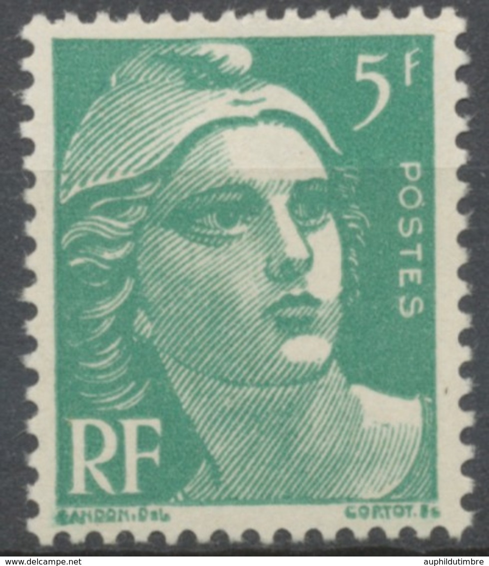 Marianne De Gandon 5f. Vert Neuf Luxe ** Y719 - Unused Stamps