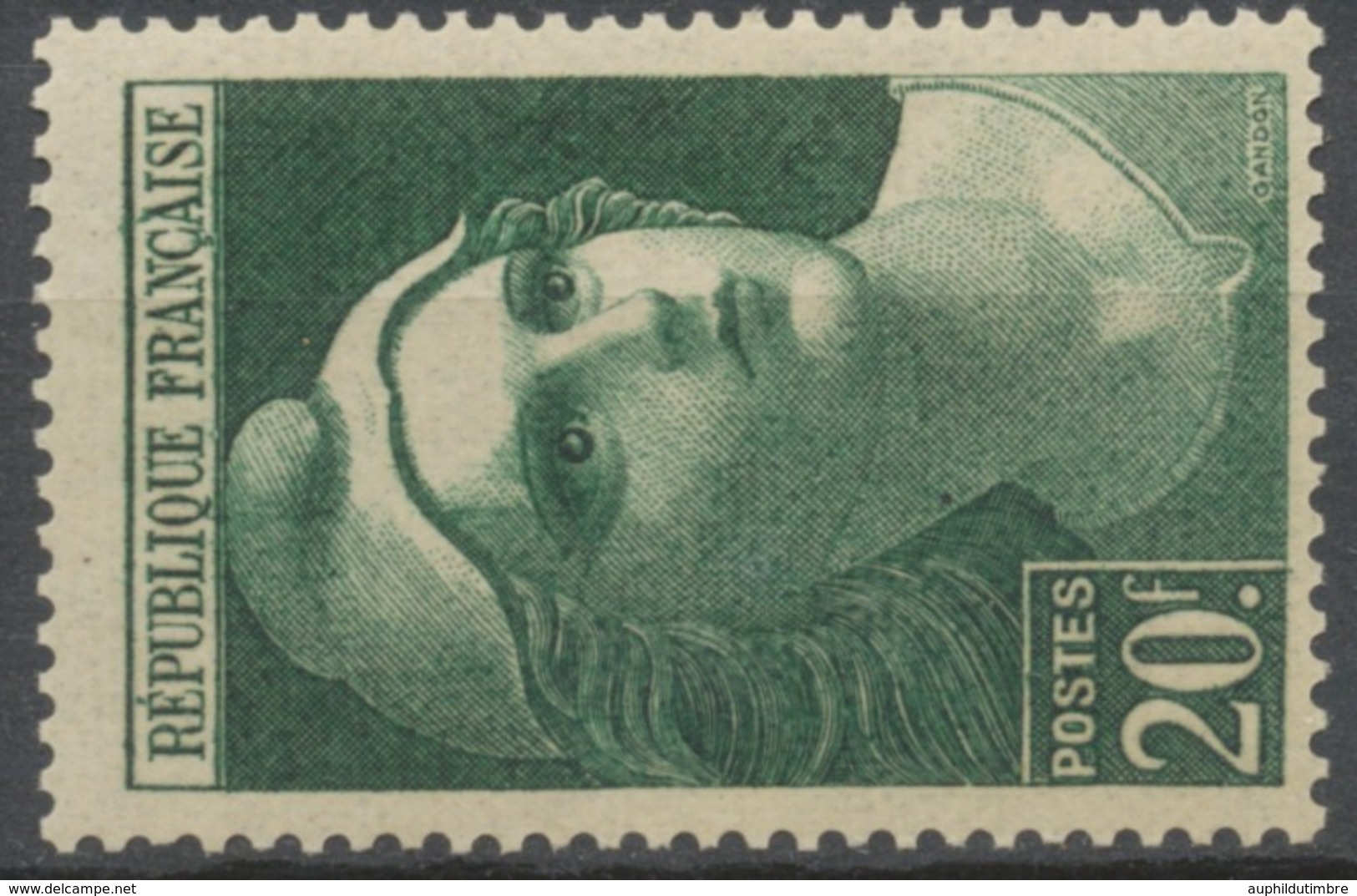 Marianne De Gandon 20f. Vert Neuf Luxe ** Y730 - Unused Stamps