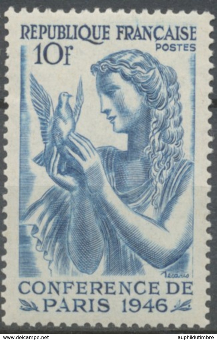 Conférence De La Paix, à Paris. 10f. Bleu Neuf Luxe ** Y762 - Unused Stamps
