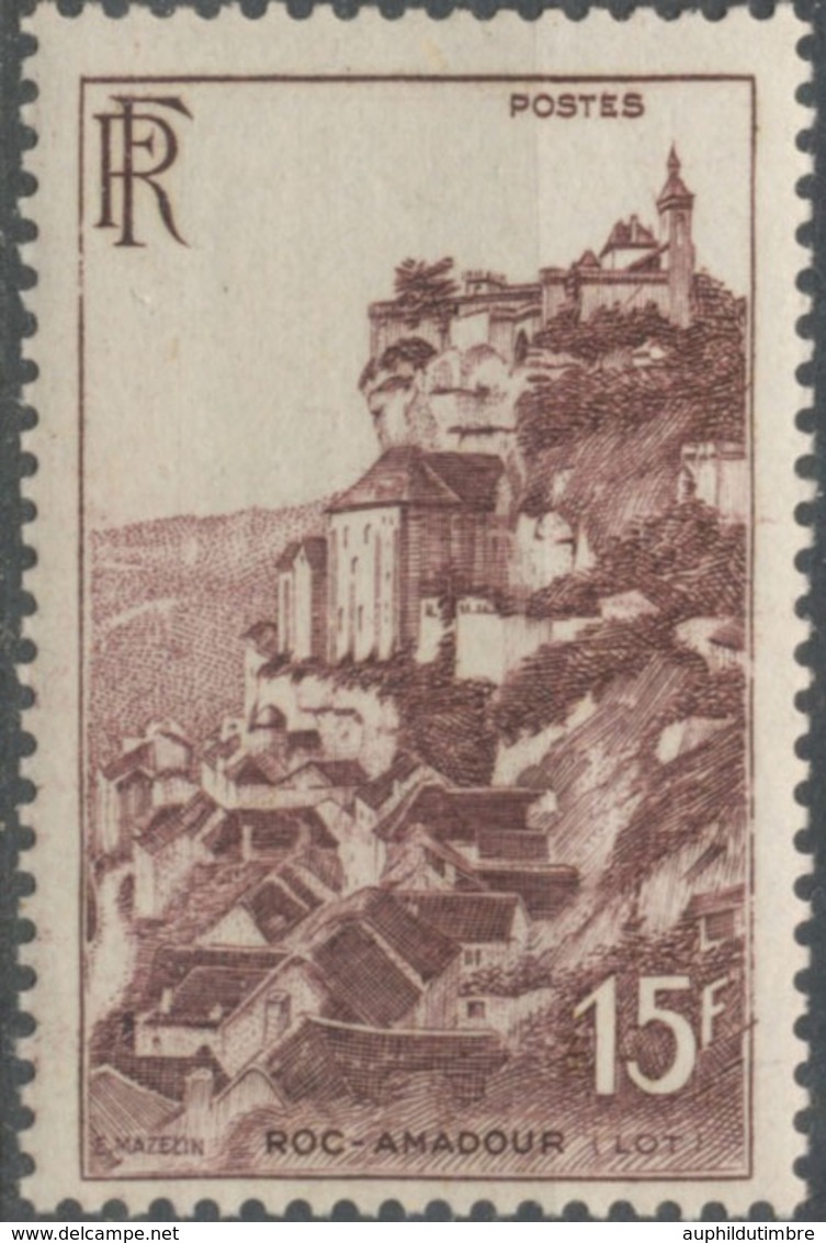 Monuments Et Sites. Rocamadour. 15f. Brun-lilas Neuf Luxe ** Y763 - Unused Stamps