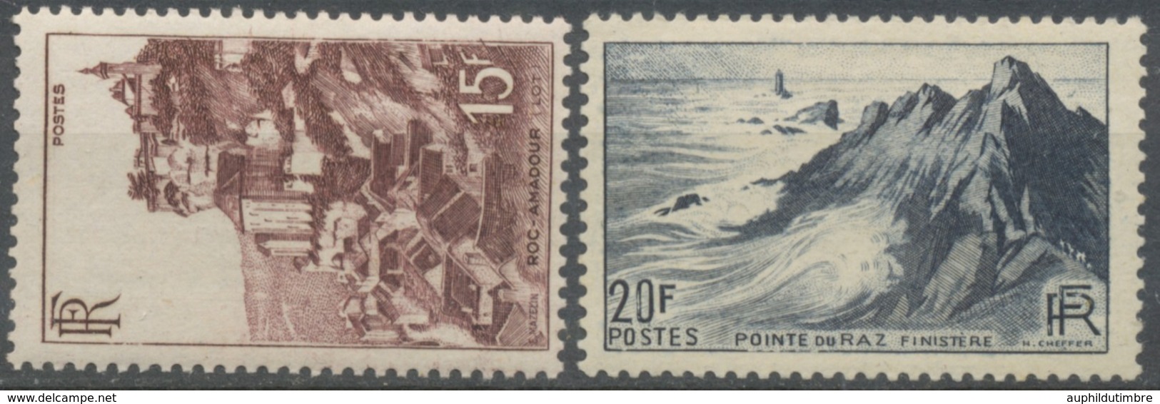 Monuments Et Sites. N°763 à 764 Neuf Luxe ** Y764S - Unused Stamps