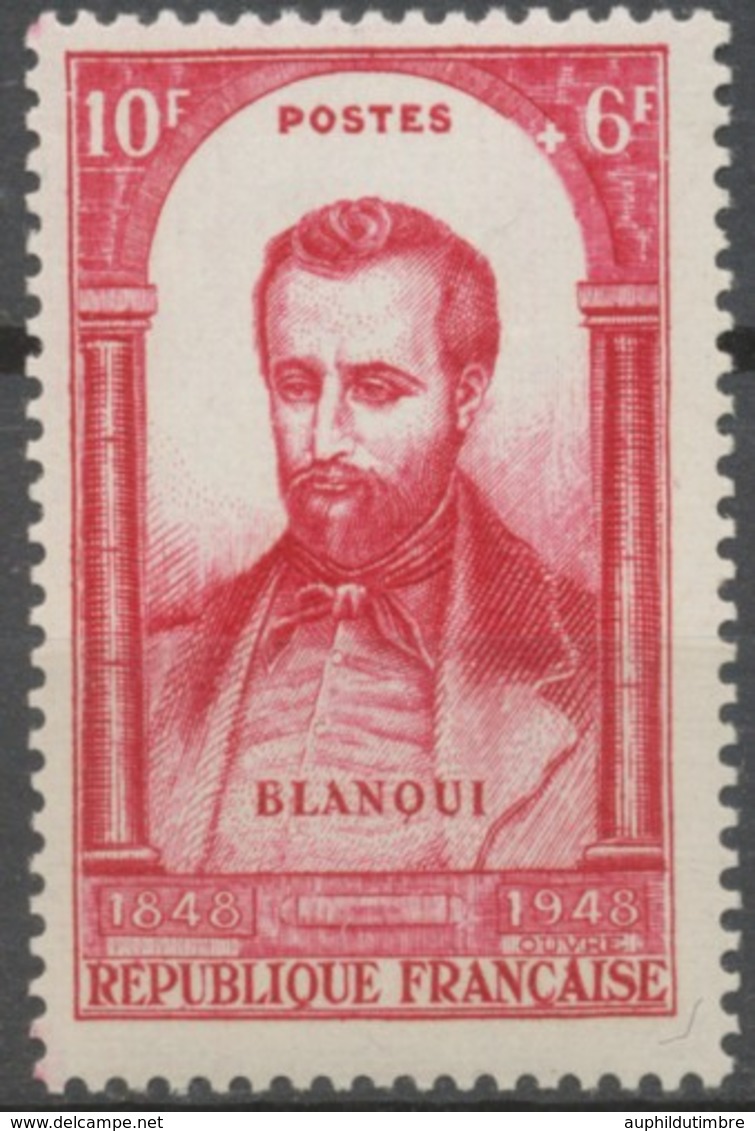 Centenaire De La Révolution De 1848. Louis-Auguste Blanqui (1805-1881) 10f. + 6f. Carmin Neuf Luxe ** Y800 - Unused Stamps