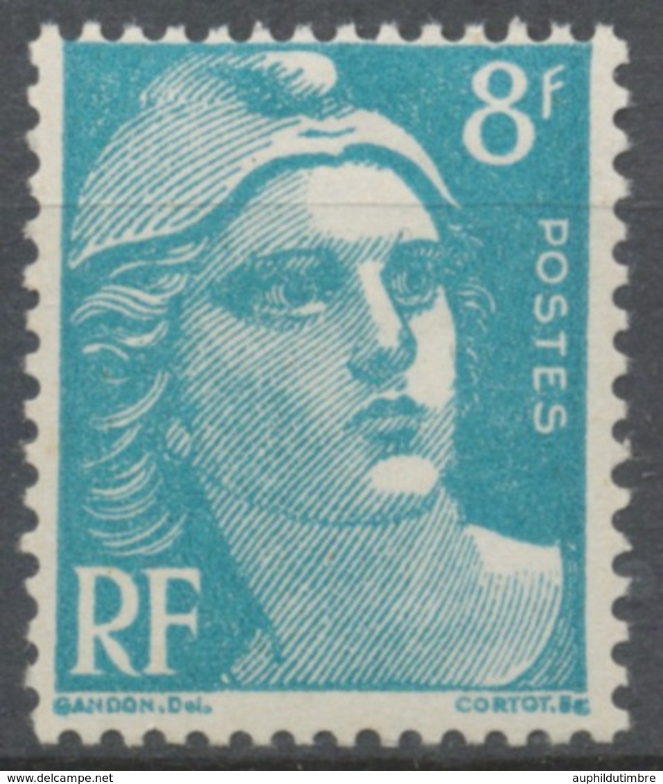 Type Marianne De Gandon. 8f. Bleu Clair Neuf Luxe ** Y810 - Unused Stamps