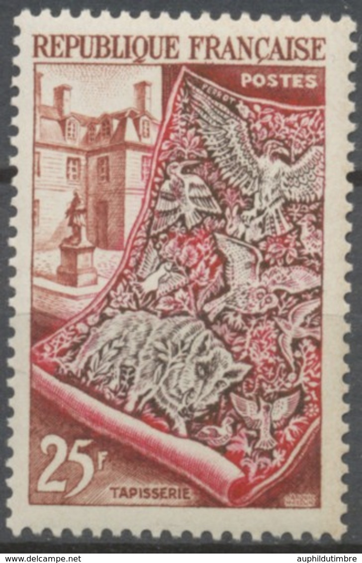 Productions De Luxe. Métiers D'Art. Tapisserie Et Cour Des Gobelins 25f. Brun-rouge, Rose Et Noir. Neuf Luxe ** Y970 - Unused Stamps