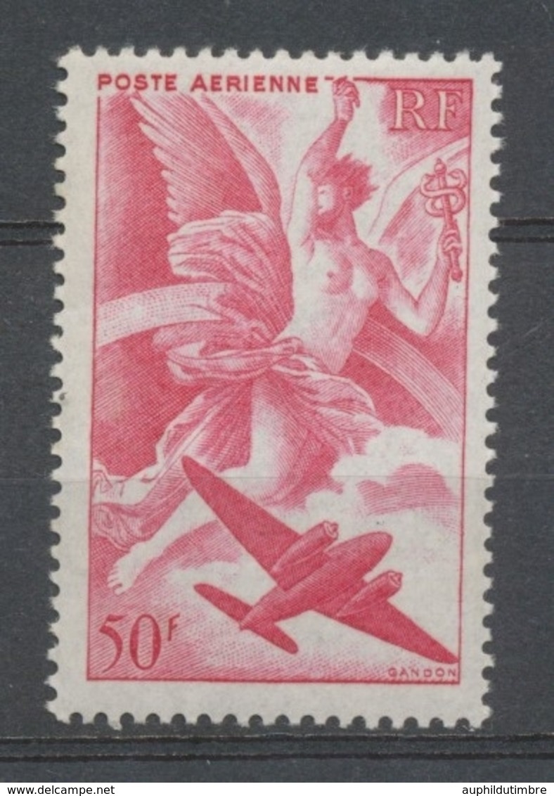 Série Mythologique PA  N°17 50f Rouge N** YA17 - 1927-1959 Mint/hinged