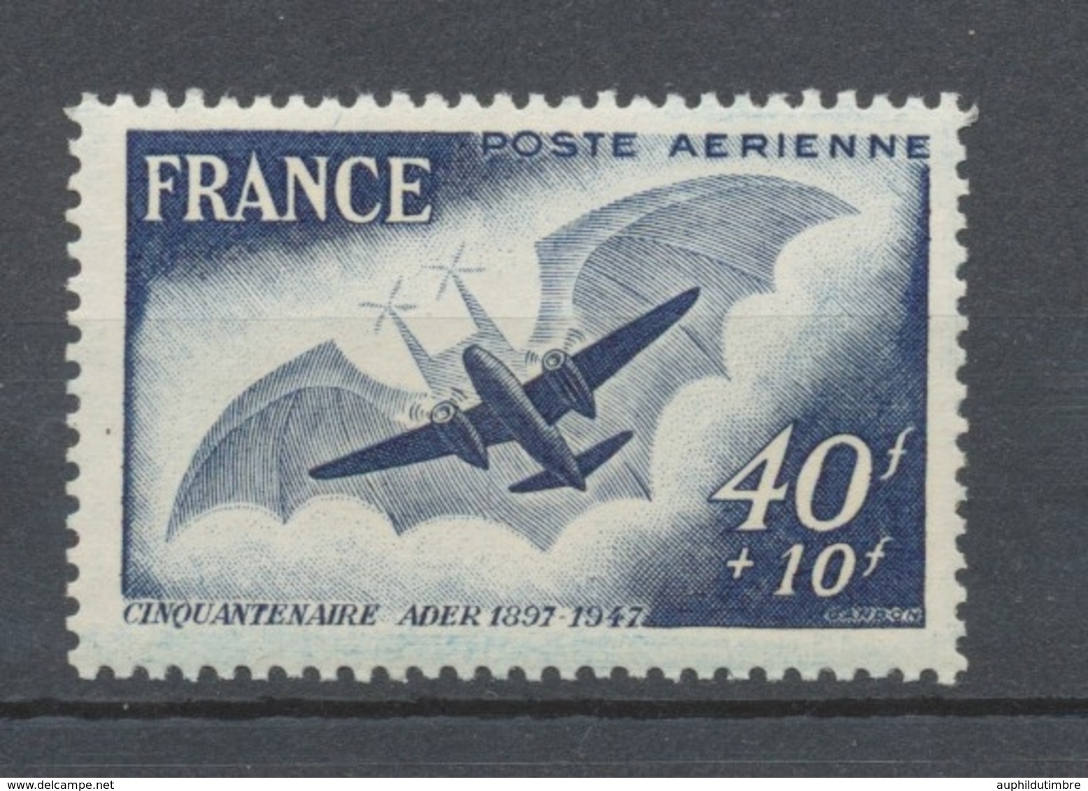 Surtaxe Au Profit De L'entraide Française PAN°23 40f+10f Bleu Foncé N** YA23 - 1927-1959 Mint/hinged