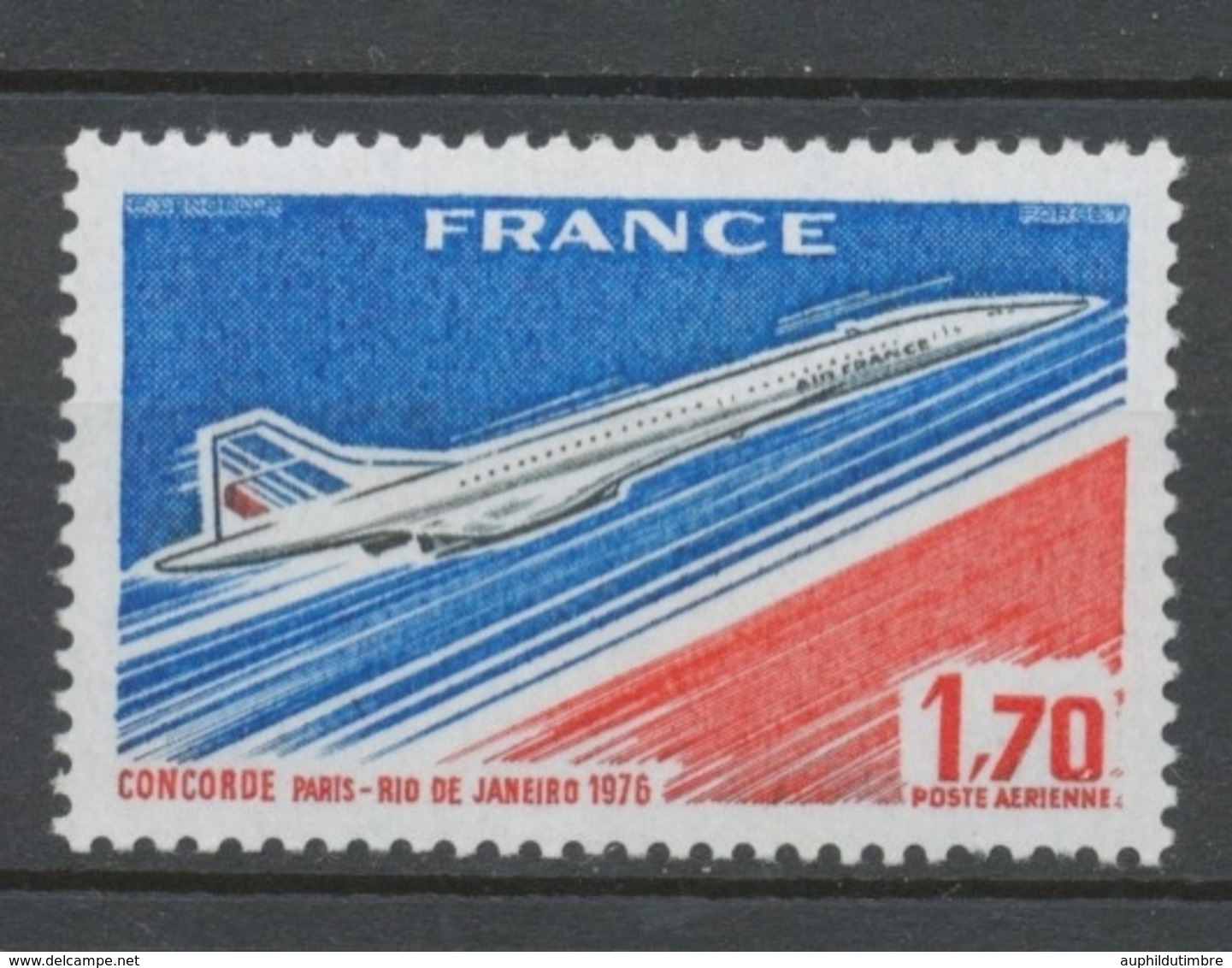 Mise En Service Commercial De"Concorde" PA N°49 1f70 Bleu Et Noir N** YA49 - 1960-.... Ungebraucht