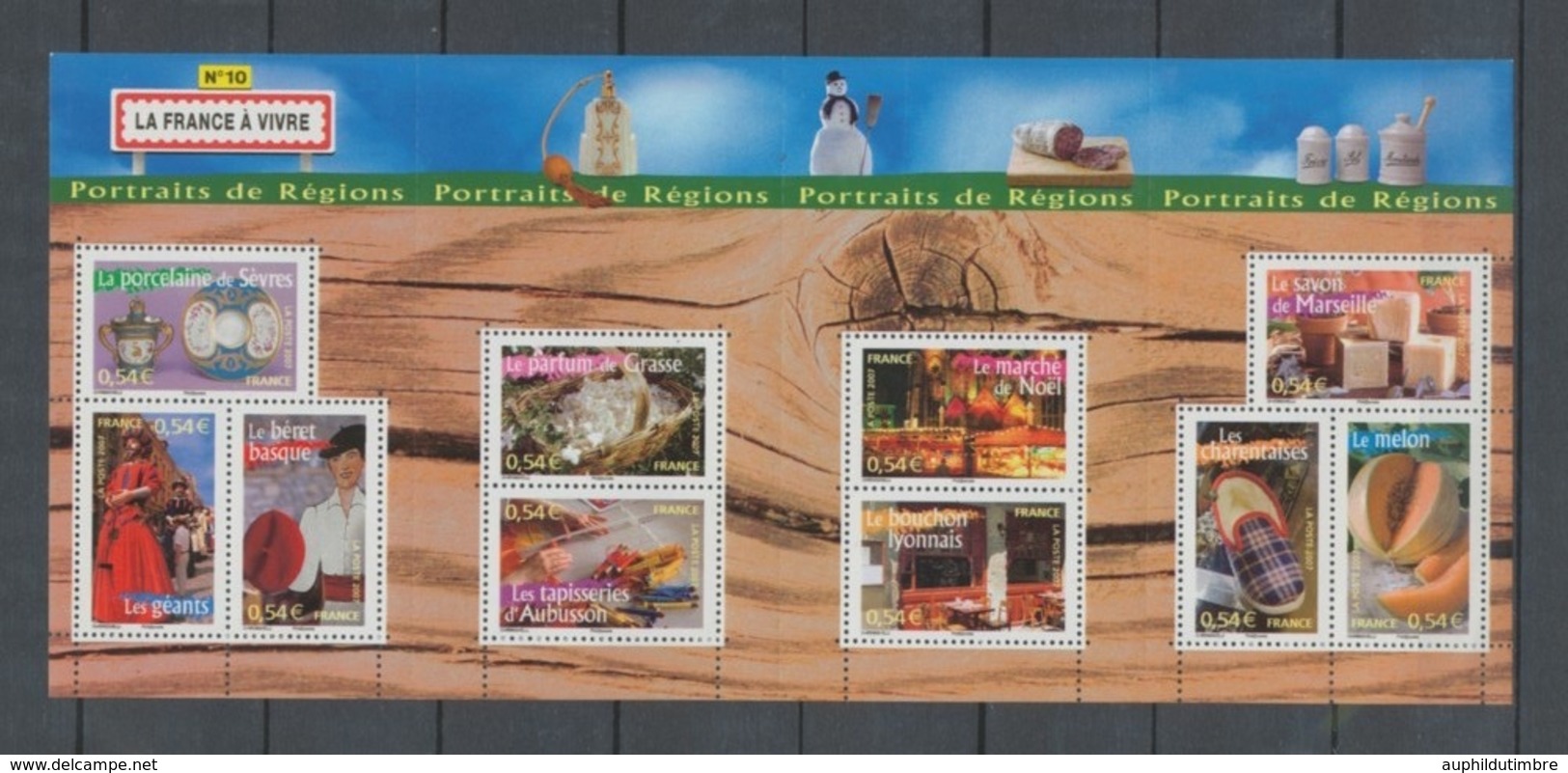 2007 France BLOC FEUILLET N°113 Portraits De Régions YB113 - Ungebraucht