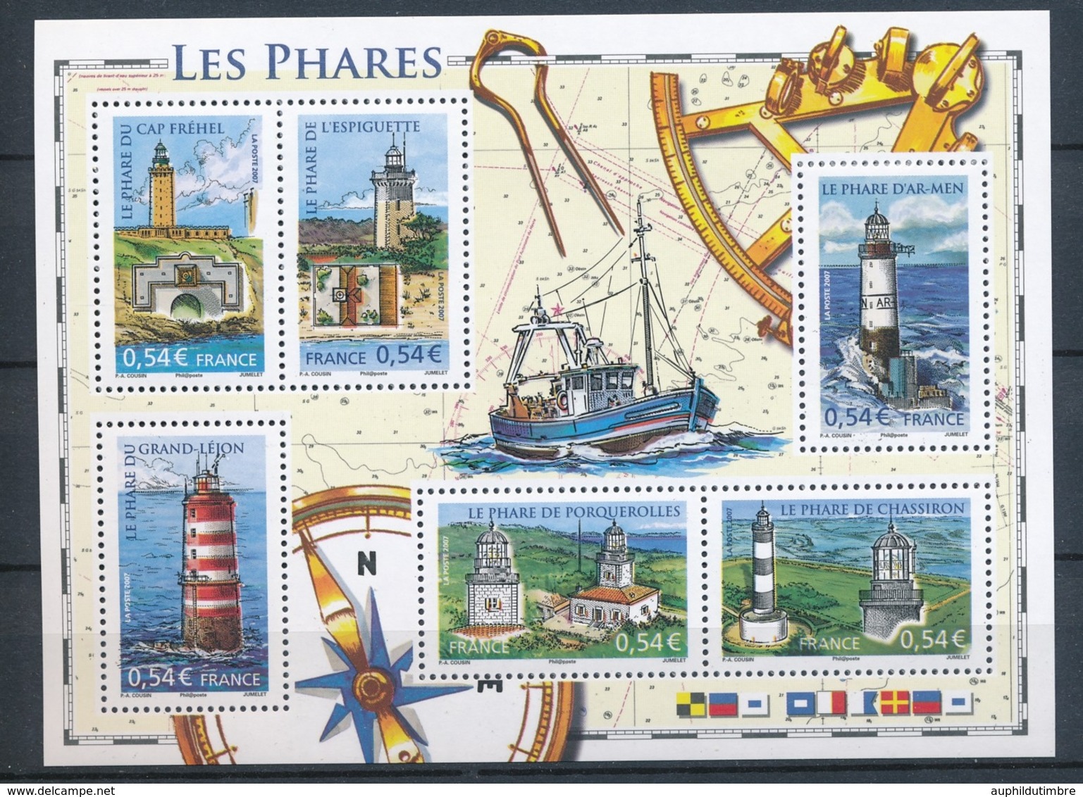 2007 France Bloc Feuillet N°114 Les Phares YB114 - Ongebruikt