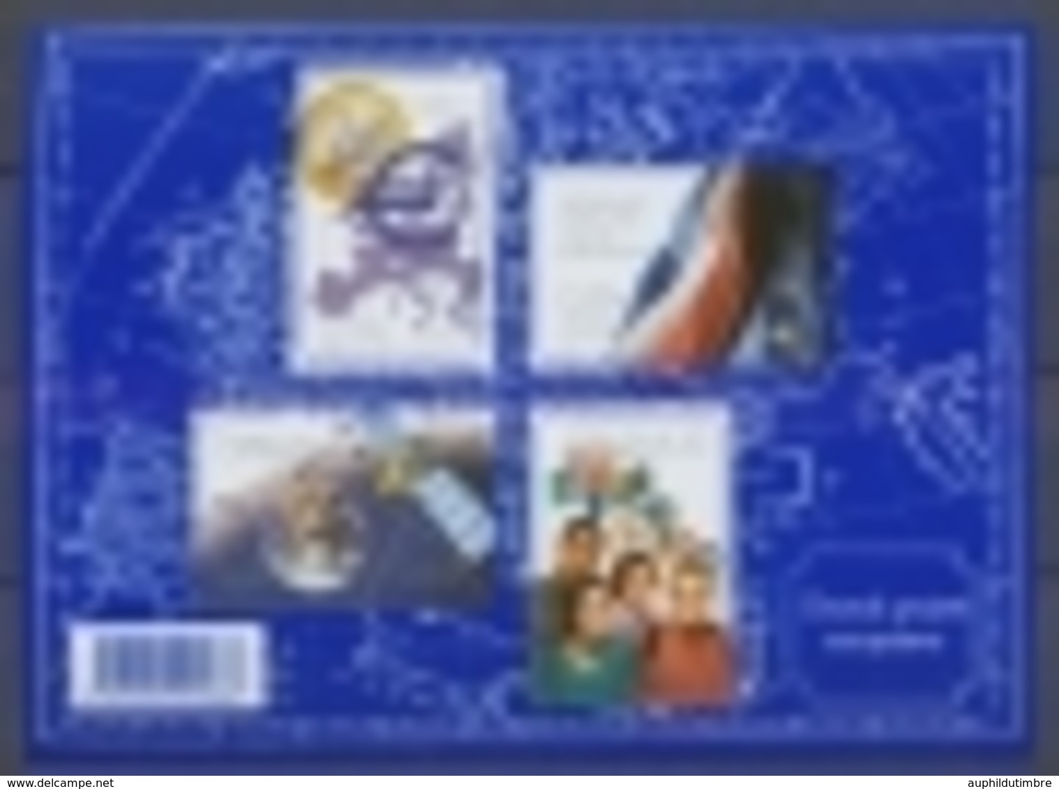 2008  France BLOC FEUILLET  N°123, Projets Européens YB123 - Mint/Hinged