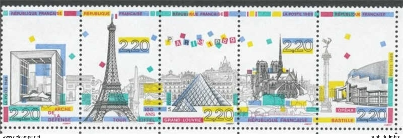 Panorama De Paris. Monuments De La Capitale YB2583A - Mint/Hinged