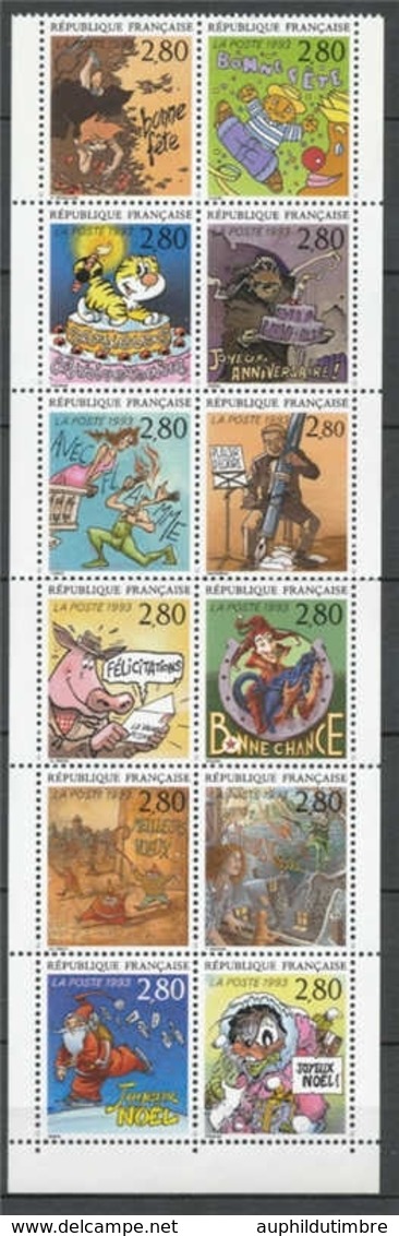 Le Plaisir D'écrire. Vu Par 12 Auteurs De BD YB2848A - Unused Stamps