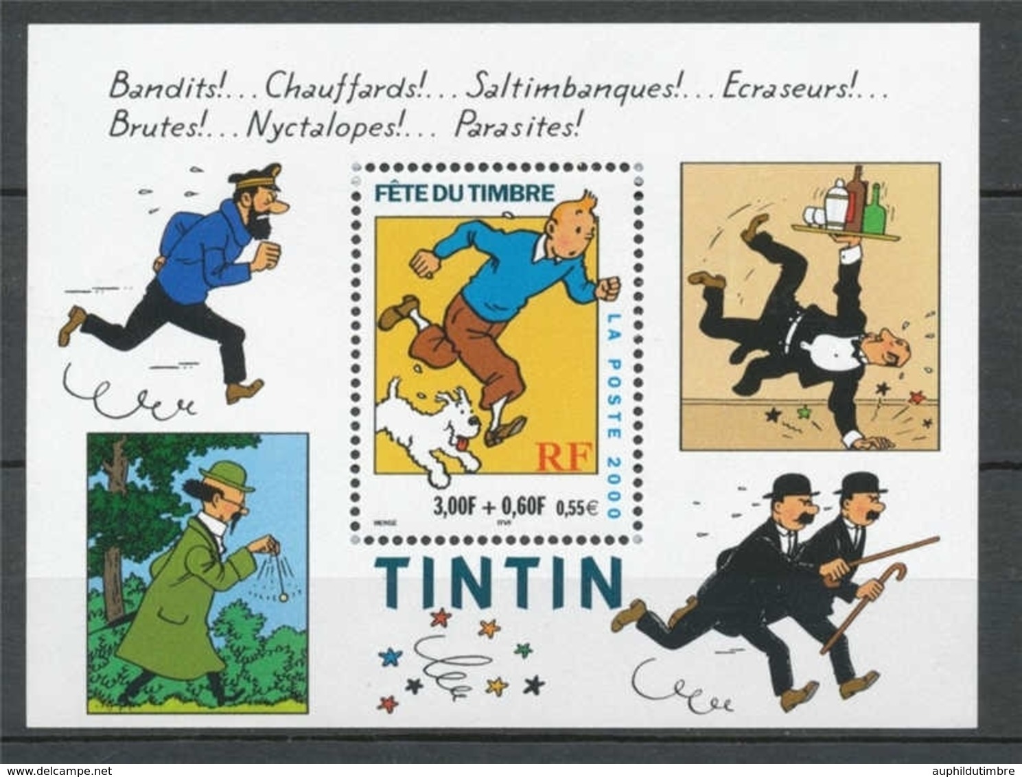 Fête Du Timbre "Tintin" YB28 - Mint/Hinged