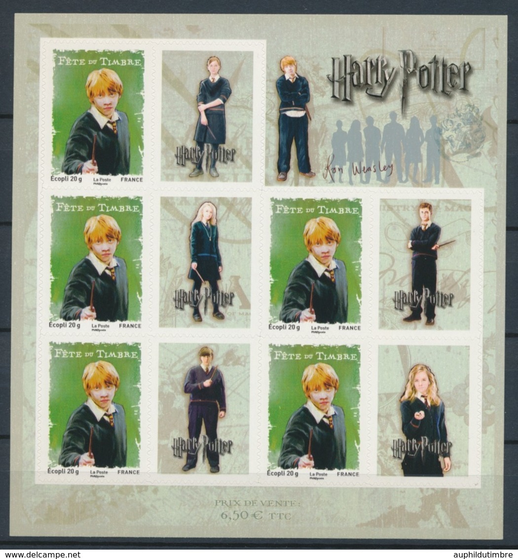 2007 France Bloc Feuillet F115 N°4025A Harry Potter "Ron Weasley" YB4025A - Mint/Hinged