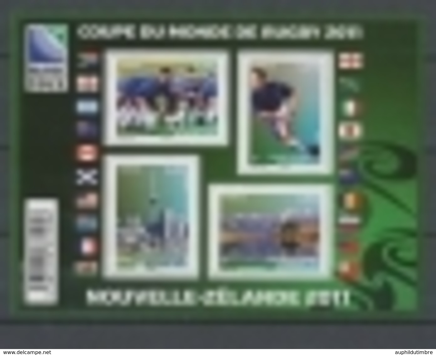 2011 France  BLOC FEUILLET  N°4576, Coupe Du Monde De Rugby YB4576 - Nuovi