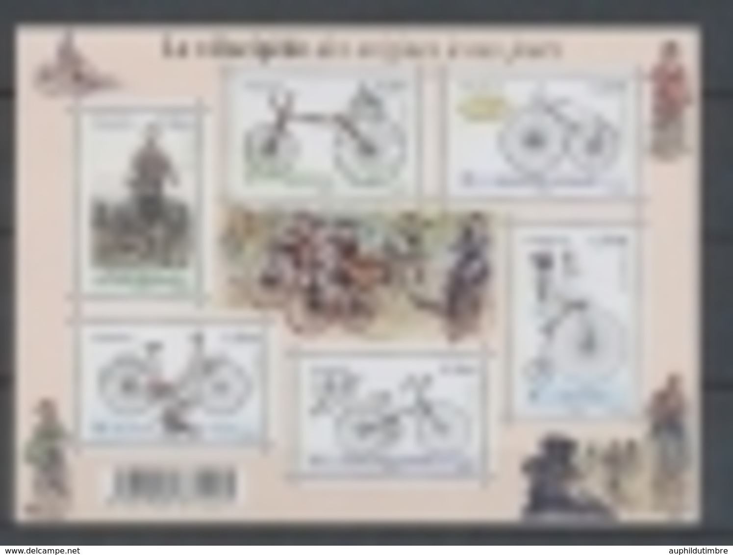 2011 France  BLOC FEUILLET N°4555, Le Vélocipède YB4555 - Nuovi