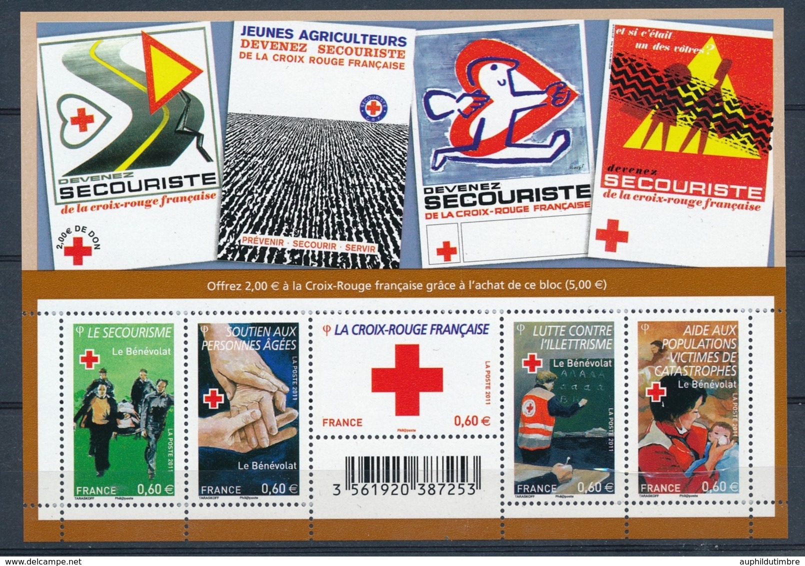 2011 France Bloc Feuillet N°4621 Le Bénévolat YB4621 - Nuovi