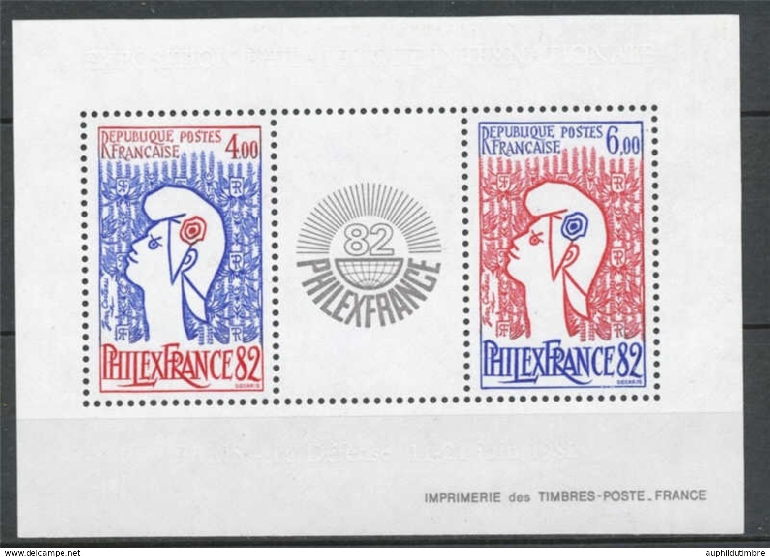 "Philexfrance'82". Exposition Philatélique International YB8 - Mint/Hinged