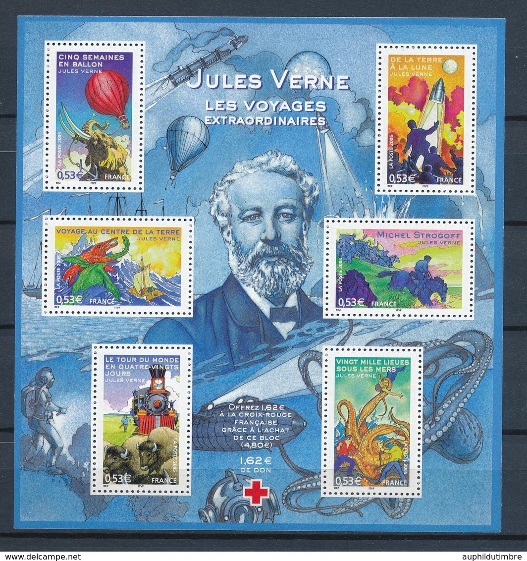 2005 France Bloc Feuillet N°85 Héros De Romans De Jules Verne YB85 - Nuevos