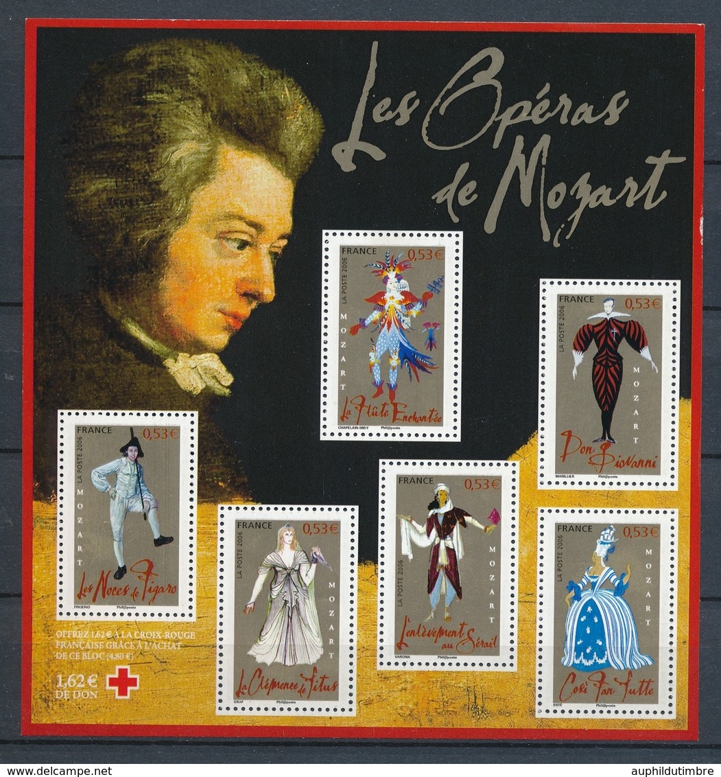 2006 France Bloc Feuillet N°98  Les Opéras De Mozart YB98 - Neufs
