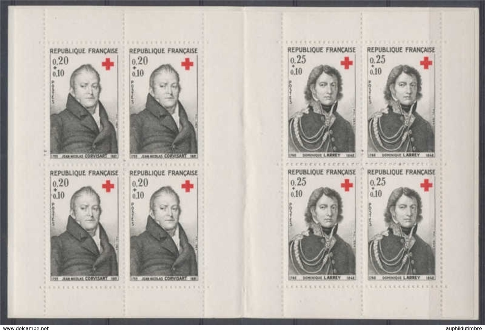1964 Croix-rouge Française 20c + 10c Et 25c + 10c YC2013 - Cruz Roja