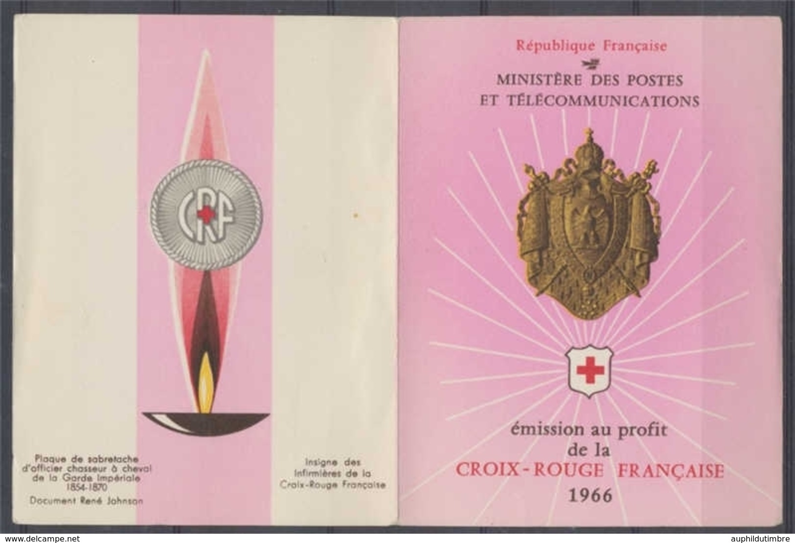 1966 Croix-rouge Française 25c + 10c Et 30c + 10c YC2015 - Rotes Kreuz