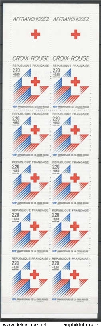 Croix-rouge Française 2f.20 + 60c. N, R, Bleu YC2037 - Croix Rouge