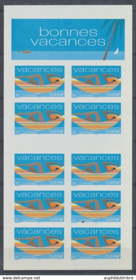 2002  France CARNET  BC3494A "Vacances" YC34 - Other & Unclassified