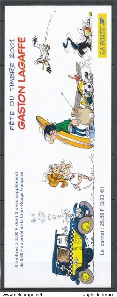 Fête Du Timbre 2001, Gaston Lagaffe YC3370A - Autres & Non Classés