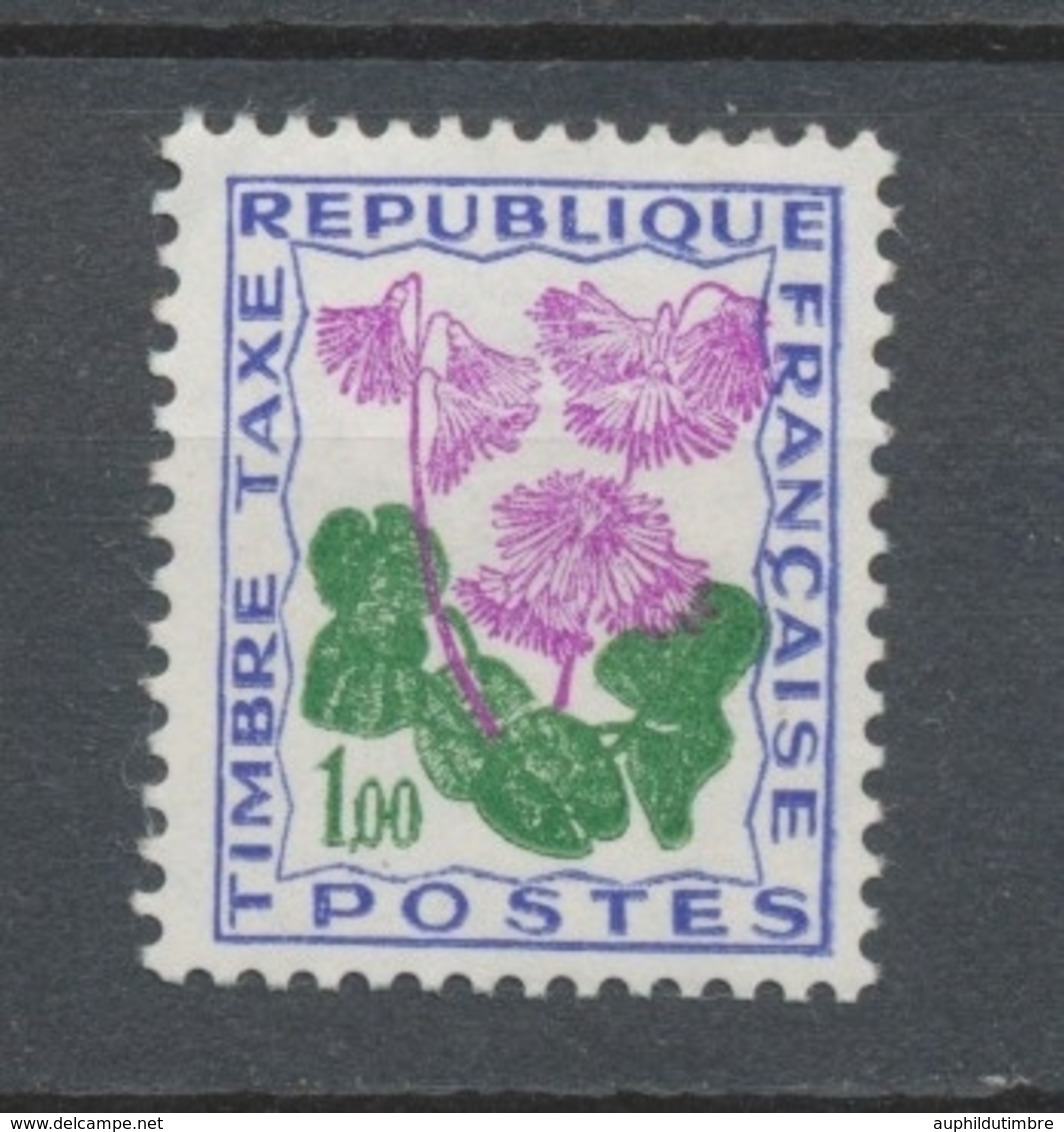 Fleurs Des Champs. N°102 1f. Outremer,vert Et Lilas N** YX102 - 1960-.... Neufs