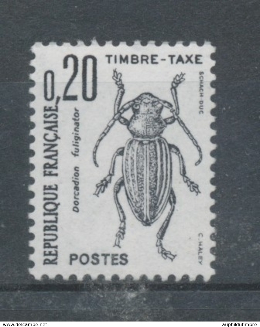 Insectes. Coléoptères. N°104 20c. Noir  N** YX104 - 1960-.... Mint/hinged